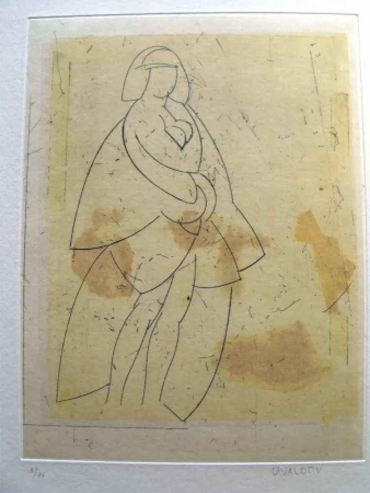 Acquaforte E Acquatinta Valdés - Esquisse