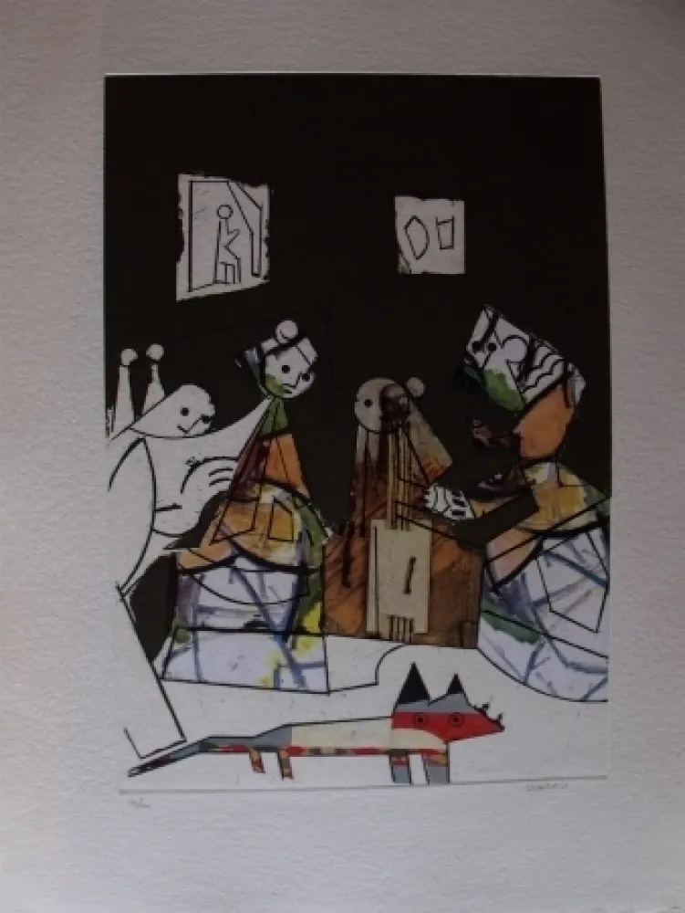 Acquaforte E Acquatinta Valdés - Manolo Valdés 