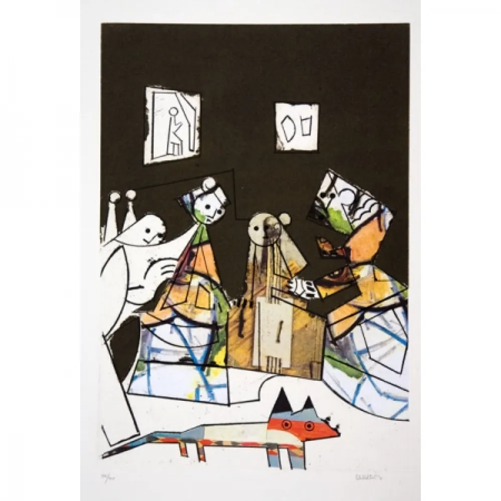 Acquaforte E Acquatinta Valdés - Manolo Valdés