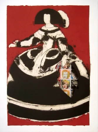 Acquaforte E Acquatinta Valdés - Reina Mariana