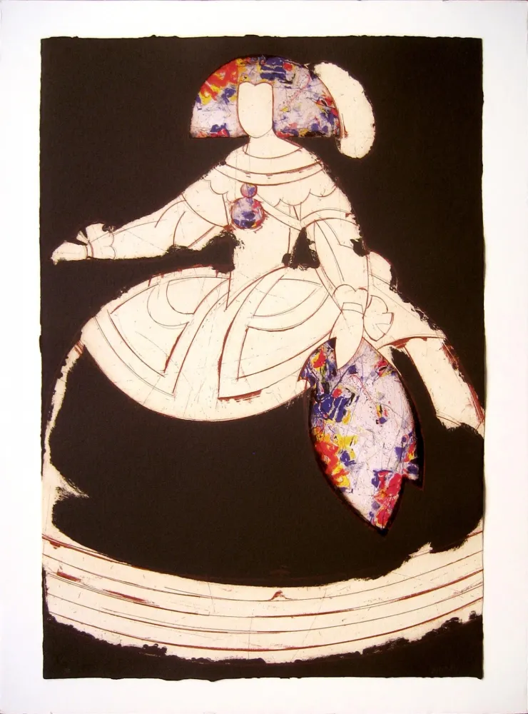 Acquaforte E Acquatinta Valdés - Reina Mariana