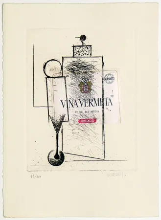 Incisione Valdés - Still Life IV