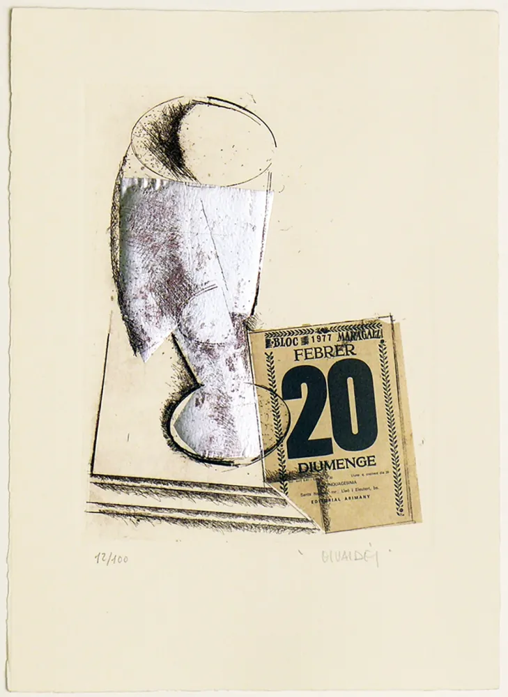 Incisione Valdés - Still Life V