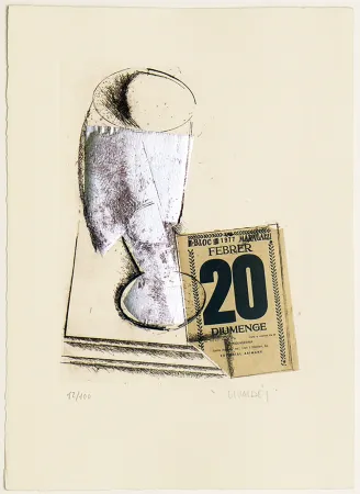 Incisione Valdés - Still Life V