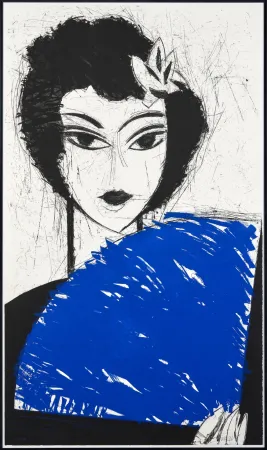 Acquaforte E Acquatinta Valdés - Woman