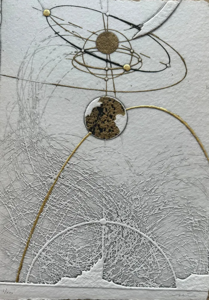 Acquaforte Valentini - Segni del cielo IV