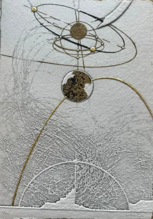 Acquaforte Valentini - Segni del cielo IV