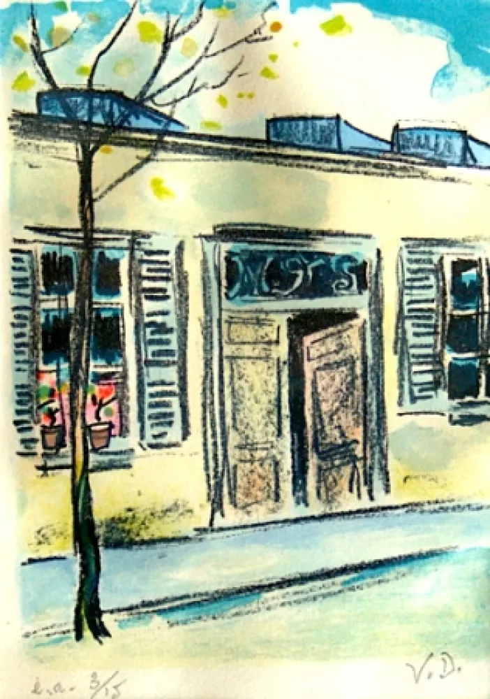 Litografia Van Dongen - Bateau Lavoir