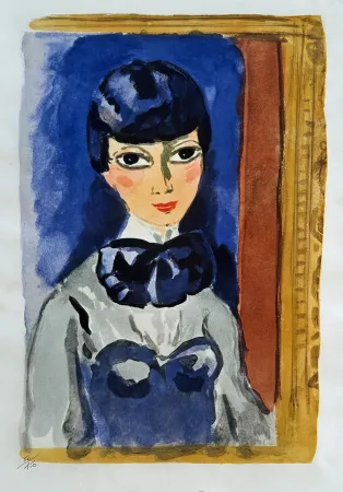 Litografia Van Dongen - Claudine