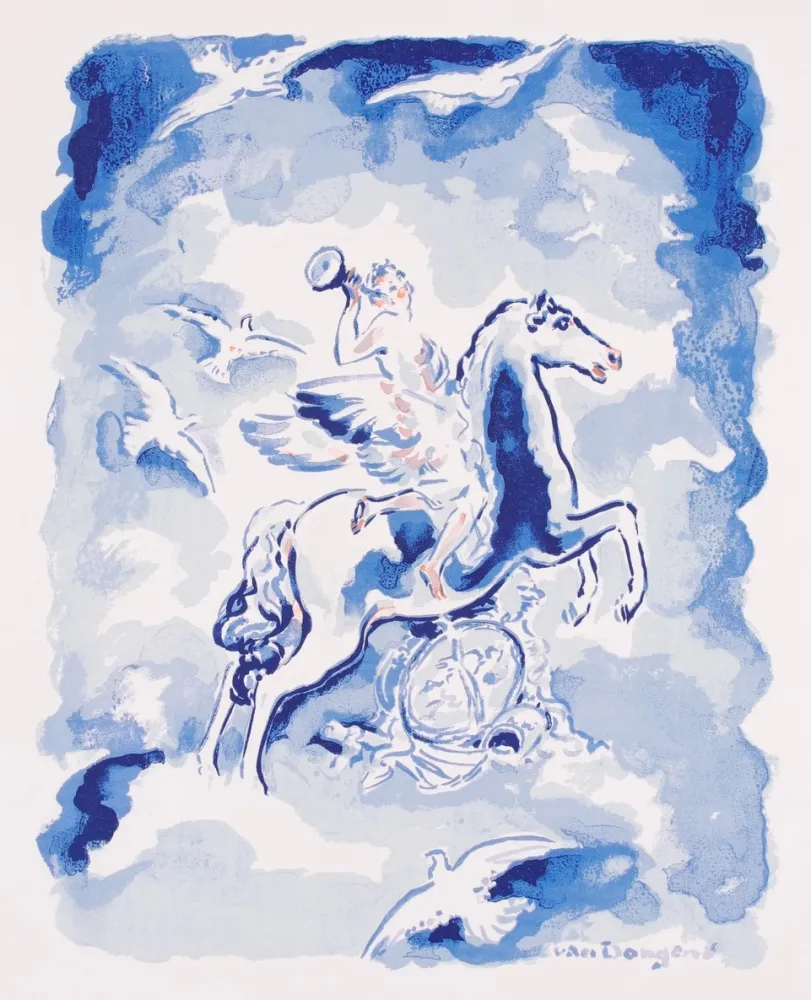 Litografia Van Dongen - Gloire a Paris