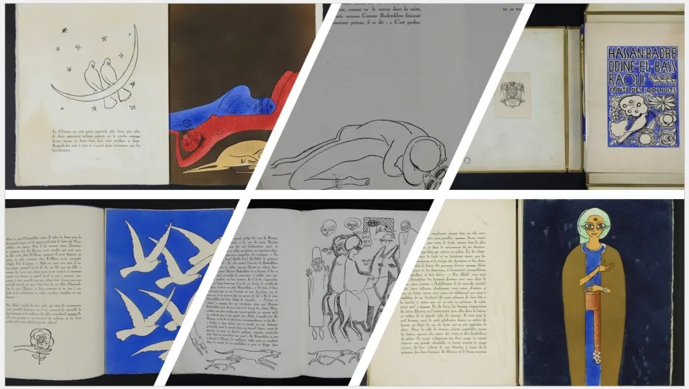 Libro Illustrato Van Dongen - Hassan Badreddine el Bassraoui - 1 conte de 1001 nuits