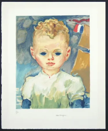 Litografia Van Dongen - Jean-Marie in the Harbour