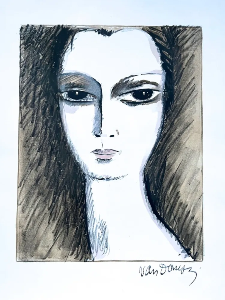 Litografia Van Dongen - L' Anglaise