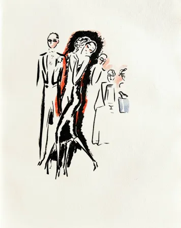 Litografia Van Dongen - La Garçonne