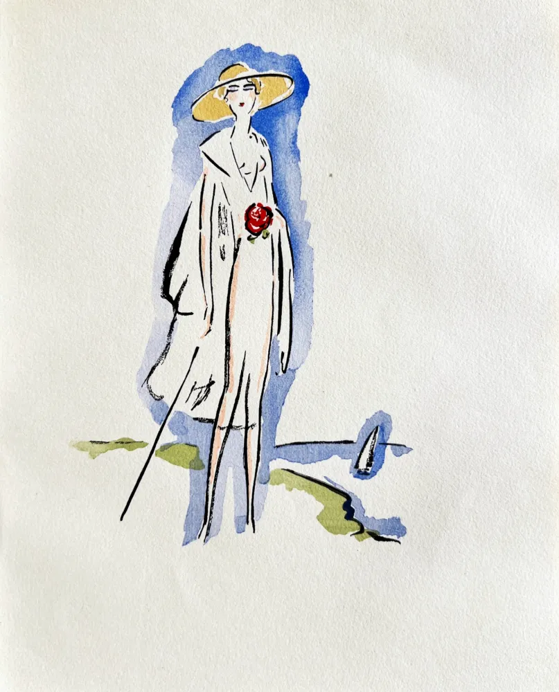 Litografia Van Dongen - La Garçonne