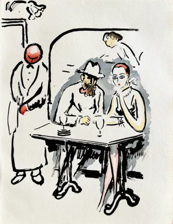 Litografia Van Dongen - La Garçonne