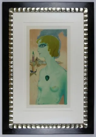 Litografia Van Dongen - La Marchesa Luisa Casati