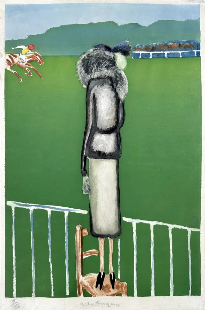 Acquatinta Van Dongen - Le Renard Argenté