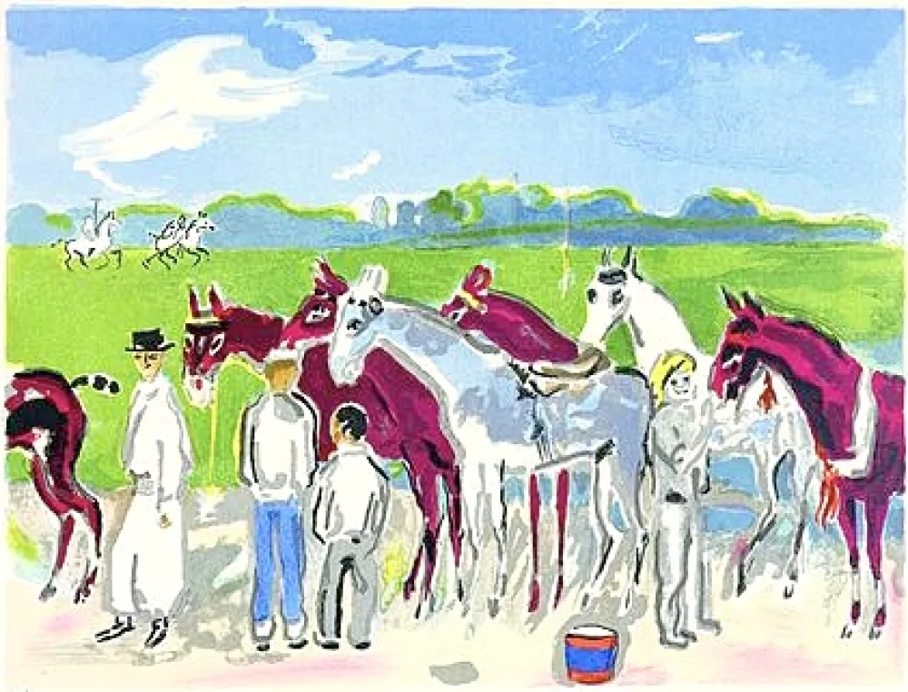 Litografia Van Dongen - Polo or Deauville