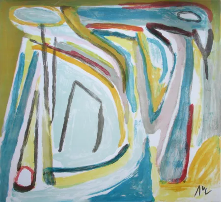 Litografia Van Velde - Appel