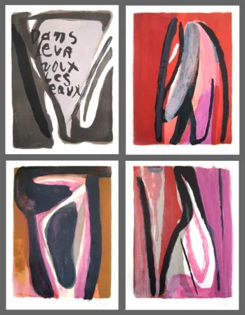 Libro Illustrato Van Velde - Dans leurs voix les eaux