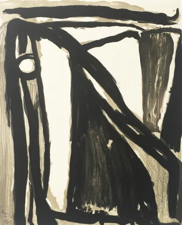 Litografia Van Velde - Decantement