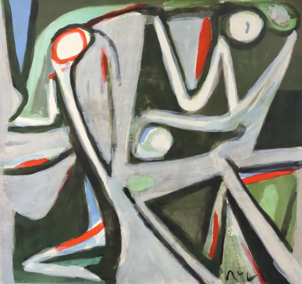 Litografia Van Velde - Désertique (MP 390)