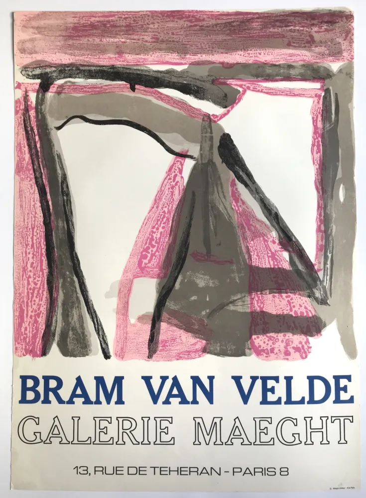 Manifesti Van Velde - Galerie Maeght