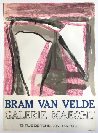 Manifesti Van Velde - Galerie Maeght