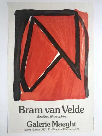 Manifesti Van Velde - Galerie Maeght