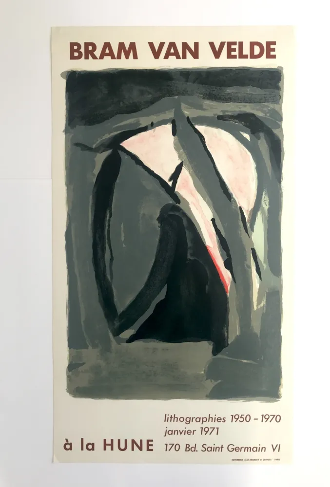 Manifesti Van Velde - La Hune