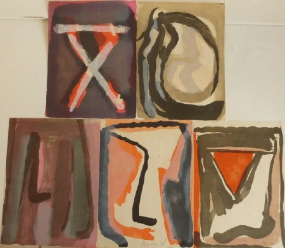 Libro Illustrato Van Velde - L'envers