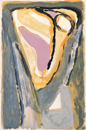 Litografia Van Velde - Lumière pâle 