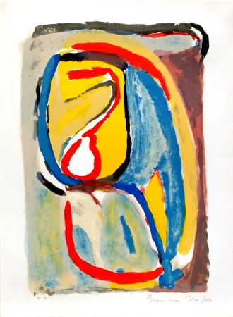 Litografia Van Velde - MATIN