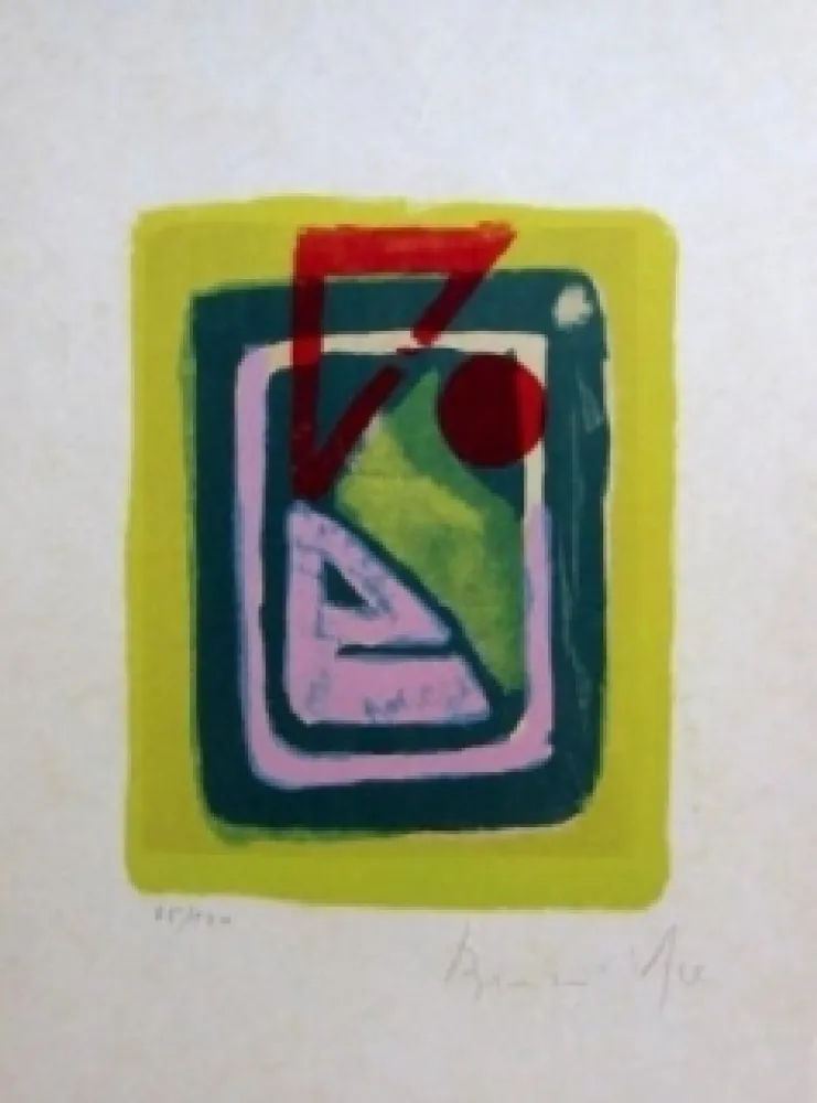 Litografia Van Velde - MP 146