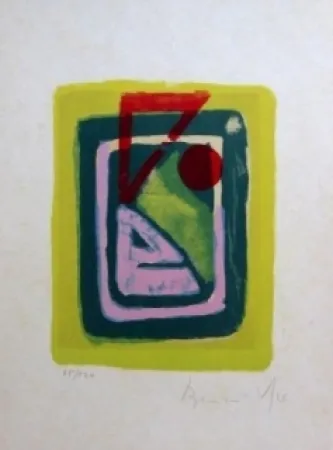 Litografia Van Velde - MP 146