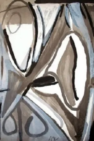 Litografia Van Velde - MP 153