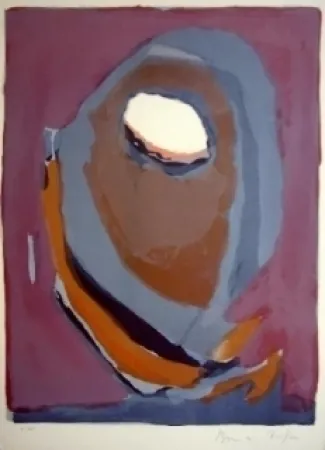 Litografia Van Velde - MP 86 - Le Cycloope