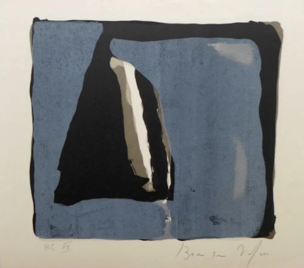 Litografia Van Velde - Pour La folie du jour