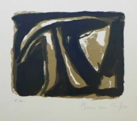 Litografia Van Velde - Pour la Revue de Belles-Lettres