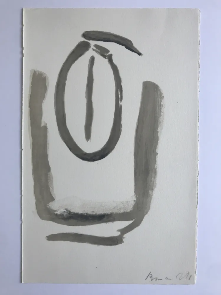 Litografia Van Velde - Sans titre