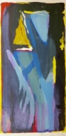 Litografia Van Velde - Sans titre