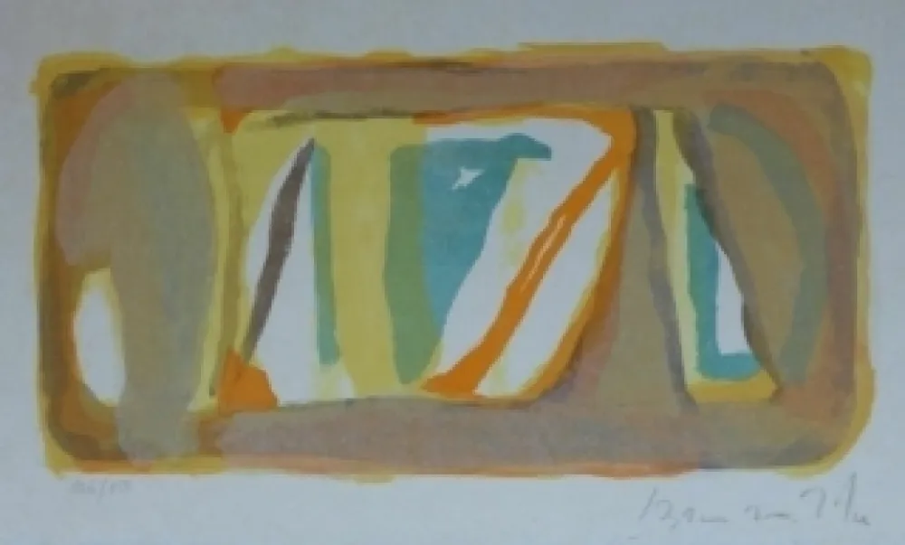 Litografia Van Velde - Sans titre