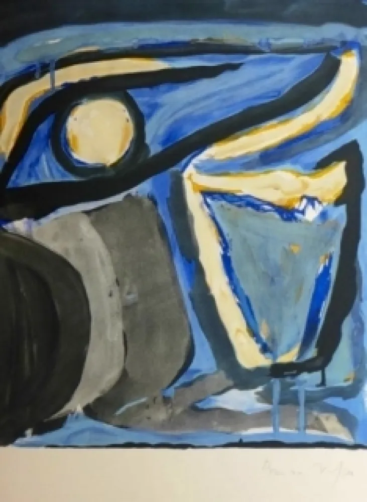 Litografia Van Velde - Sans titre