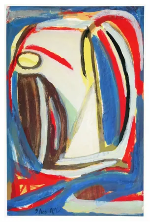 Litografia Van Velde - Sans titre