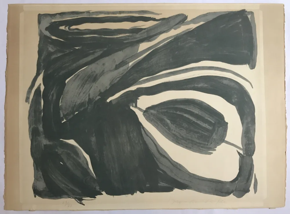 Litografia Van Velde - Sans titre (MP 042)