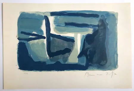 Litografia Van Velde - Sans titre (MP 127)