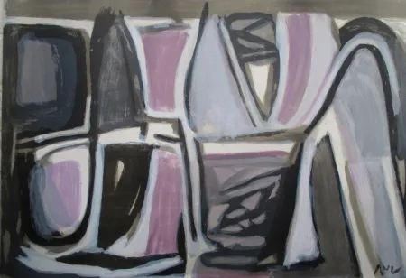 Litografia Van Velde - Spleen