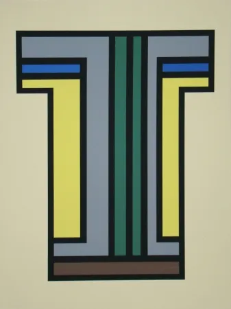 Serigrafia Vandenbranden - Composition - Regen