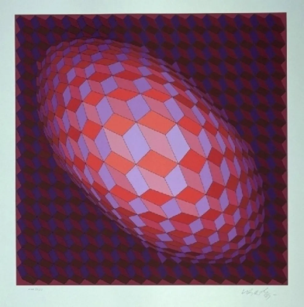 Serigrafia Vasarely - ANDROMEDE